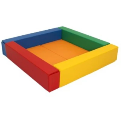 Afbeelding van Iglu foam blokken ballenbak primaire kleuren 130 x 25 cm zachte speelblokken