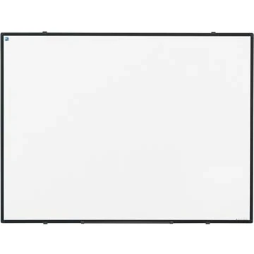 Afbeelding van Smit Visual Magnetisch Whiteboard Softline, Emaille, Zwart, 90 X 120 Cm