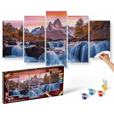 Afbeelding van Schipper 609450913 kleurplaat en kleurboek Set kleuren op nummer