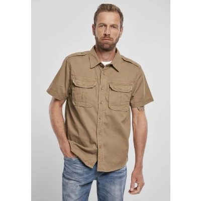 Afbeelding van Brandit Vintage Overhemd, Heren, Maat: XL, Camel