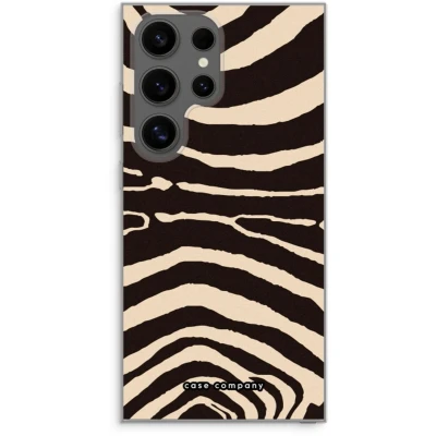 Afbeelding van Case Company® hoesje geschikt voor Samsung Galaxy S24 Ultra Arizona Zebra Soft Cover Telefoonhoesje Bescherming aan alle Kanten en Schermrand