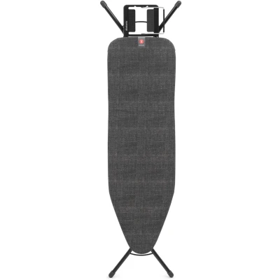 Afbeelding van Brabantia Strijkplank B met Strijkijzerhouder 124 x 38 cm Denim Black