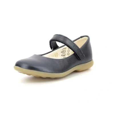 Afbeelding van Kickers Ambellie, ballerina&#039;s, gesloten teenpartij voor meisjes, Navy 10