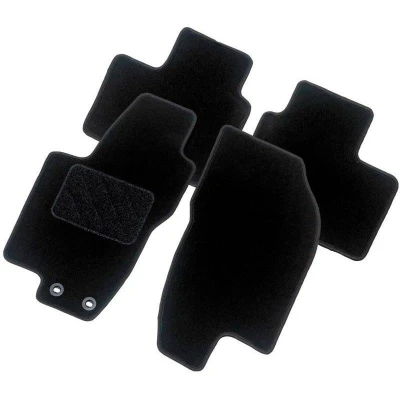 Afbeelding van AutoStyle TM KI558 Vloermatset Textiel voor en achter 4 zwart