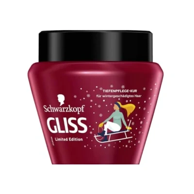 Afbeelding van Schwarzkopf GLISS HAIR MASK Winter Repair, 300 ml