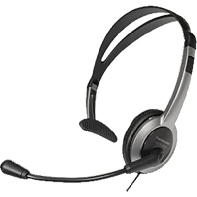 Afbeelding van Panasonic RP TCA430E S Headset Voor KX TGxx Serie, Zwart/Grijs