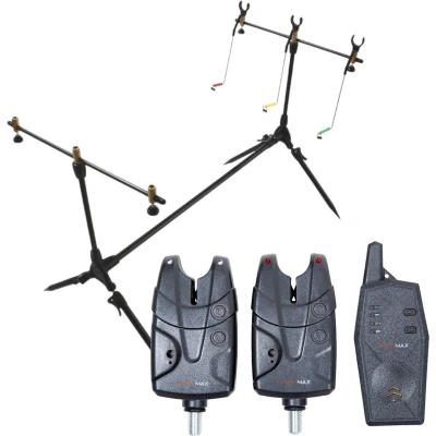 Afbeelding van Catchmax 2+1 Beetmelder Set + Complete Rodpod Karperset