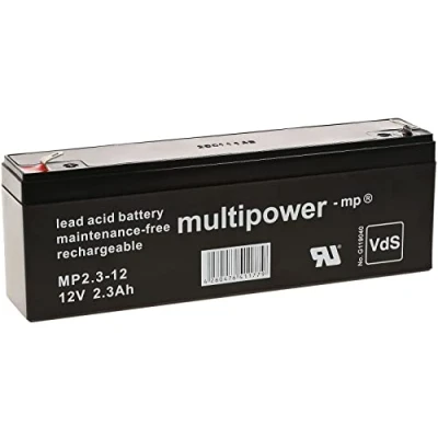 Afbeelding van akku net Loodbatterij (multipower) compatibel met MP2.2 12 VDs, V