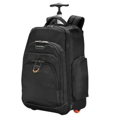 Afbeelding van Everki Atlas (EKP122) Laptoprugzak op wielen met verstelbaar compartiment voor apparaten van 13&quot; tot 17,3&quot;.