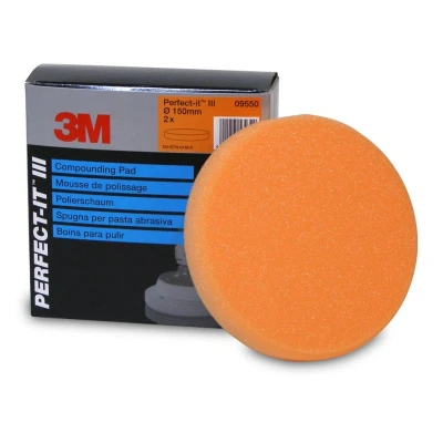 Afbeelding van 3M Perfect it III 09550 Hulpstukkenset, polijstmachine 150 Schuimstof 2