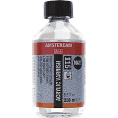 Afbeelding van Amsterdam Acrylvernis Mat 115 Fles 250 ml