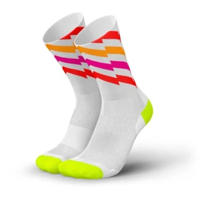 Afbeelding van INCYLENCE ULTRALIGHT Chaussettes de course pour homme et femme, respirantes très fines, 1 paire, Waves Electric, 39 42 EU