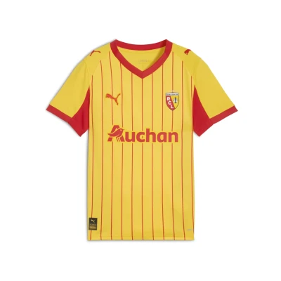Afbeelding van RC Lens 25/26 thuisshirt, Rood/Geel, Maat 11 12Y PUMA