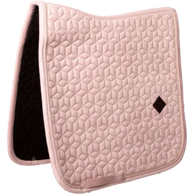 Afbeelding van Kentucky Zadeldekje Velvet Dressuur Soft Rose Full Agradi.be