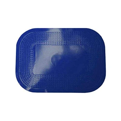 Afbeelding van Adhome Antislipmat standaard formaat 35 x 25 cm kleur: blauw