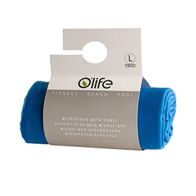 Afbeelding van O’Life Serviette en Microfibre de Bain Douce, Absorbante et à Séchage Rapide pour la Plage, Salle Sport, le Yoga Natation