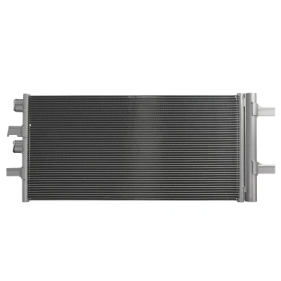 Afbeelding van BOSCH 1 986 AD2 320 Condensor Airco Met stikstofvulling droger, montagehandleiding, Zonder afdichtring 15,5mm 13,5mm 648mm R1234yf, R134a