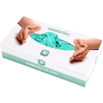 Afbeelding van Comforties Soft nitril handschoenen Groen Maat: XS 100 stuks