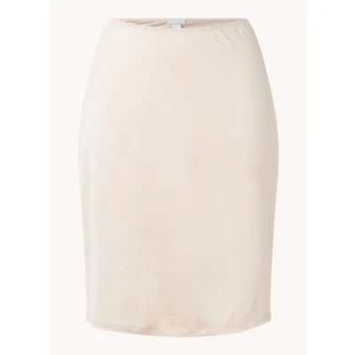 Afbeelding van Hanro dames Satin Deluxe onderrok in de kleur Beige, maat: XS