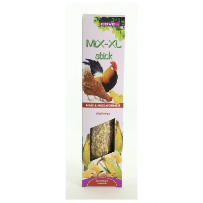 Afbeelding van Esve Mix Xl Stick Pluimvee Kippenvoer Mais Meelwormen 0.219 kg per stuk