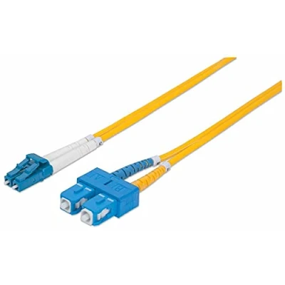 Image de Fiber optic cable sc à lc 9 125 monomode 5,0 mt intellinet 473729