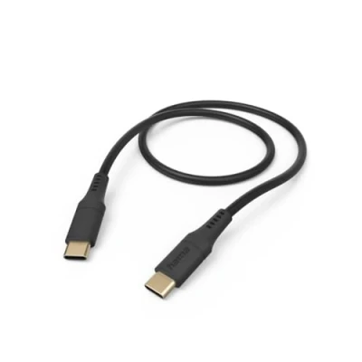 Afbeelding van Hama Oplaadkabel Flexible Usb C 1,5 M Silicone Zwart