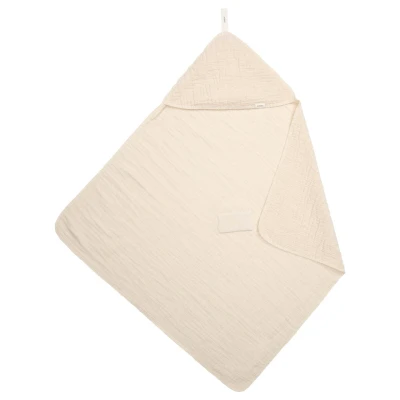 Afbeelding van Koeka wikkeldeken Rivoli warm white 100x100
