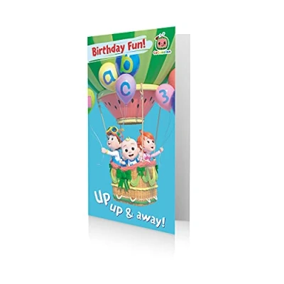 Afbeelding van Danilo Promotions Limited CoComelon Grappige verjaardagskaart, meerkleurig, 22,9 x 12,7 cm