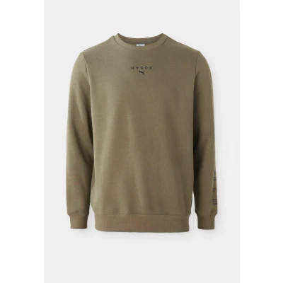 Afbeelding van Puma Hyrox Heavyweight CREW Sweater, Heren, Maat: Large, Loden green