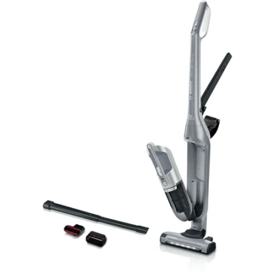 Afbeelding van Bosch Steel 2 In 1 Steelstofzuiger Draadloze Stofzuiger Zilver