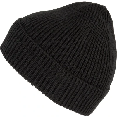 Afbeelding van K up Geribde muts met omslag KP950 Black