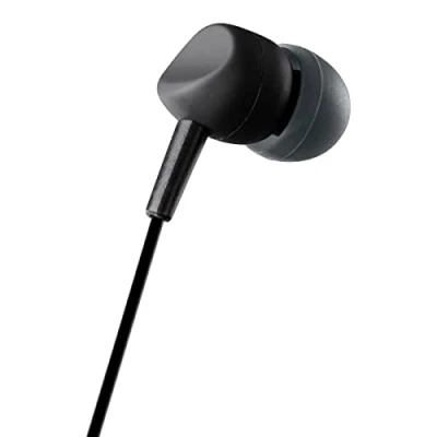Afbeelding van Hama Oordopjes Kooky In Ear Microfoon Kabel Knikbescherming Zwart