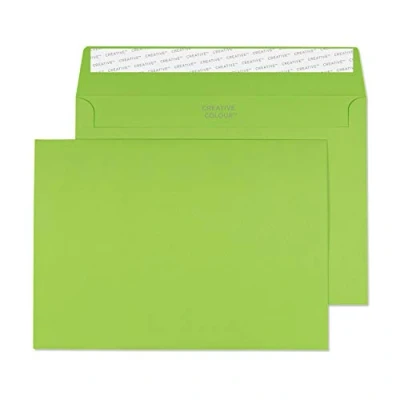 Afbeelding van Blake Creative Colour 45307 kartonnen enveloppen, C5, 162 x 229 mm, 120 g/m², limoengroen, 25 stuks