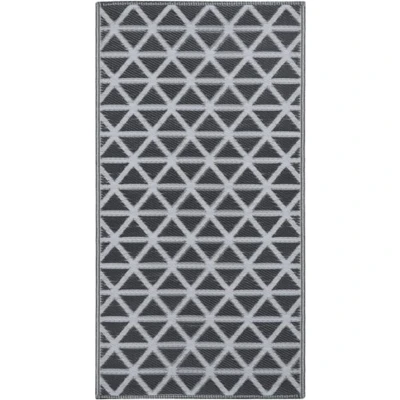 Afbeelding van Buitenkleed 80x150 cm PP zwart