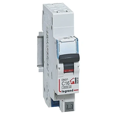 Afbeelding van Legrand Hoofdzekering fase + neutraal 16A Schroefklemmen 1 module