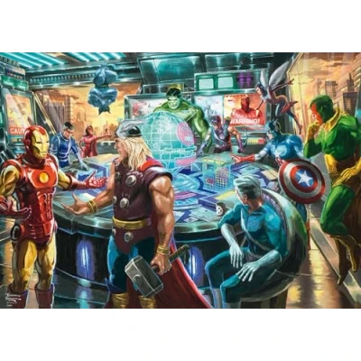 Afbeelding van Schmidt Spiele puzzel Marvel The Avengers, Thomas Kinkade, voor volwassenen, 1000 stukjes, 59958