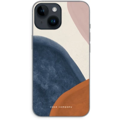 Afbeelding van Case Company® hoesje geschikt voor iPhone 14 Geo #1 Soft Cover Telefoonhoesje Bescherming aan alle Kanten en Schermrand