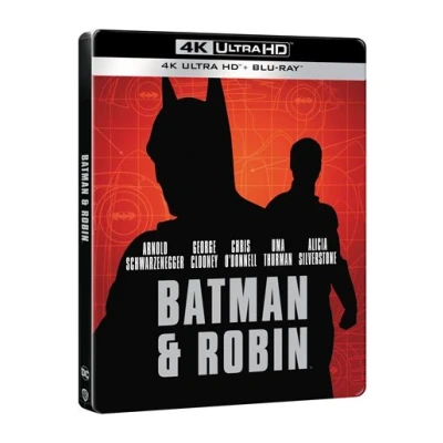 Image de Warner Home Video Batman &amp; Robin (steelbook) 4k Blu ray