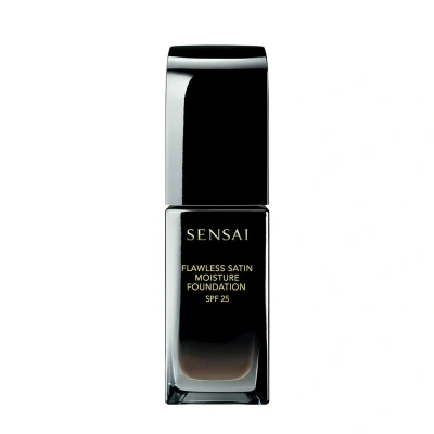 Afbeelding van Sensai Flawless Satin Moisture Foundation 204 Honey Beige