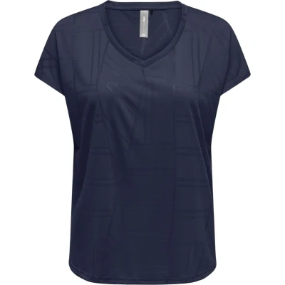 Afbeelding van ONLY Play FINA Loose BAT Train Tshirt basic, Dames, Maat: XS, Maritime blue