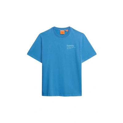 Afbeelding van Superdry CORE LOGO CITY Tshirt print, Heren, Maat: XXL, Monaco blue