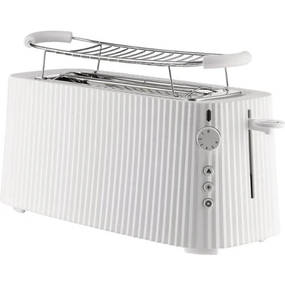Afbeelding van Alessi Broodrooster Plisse Wit 1700 W MDL15 door Michele De Lucchi