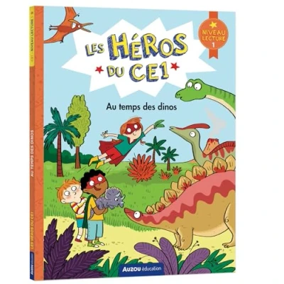 Afbeelding van LES HEROS DU CE1 NIV.1 AU TEMPS DES DINOS