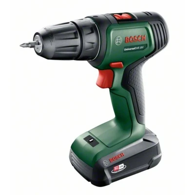 Afbeelding van Bosch Home and Garden UniversalDrill 18V 06039D4005 Accu schroefboormachine 18 V 1.5 Ah Li ion