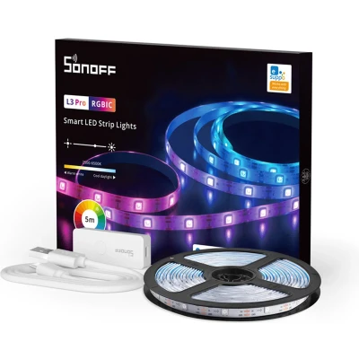 Afbeelding van Sonoff L3 5M P lichtstrip Universeel strooklicht Binnen/buiten LED 5000 mm