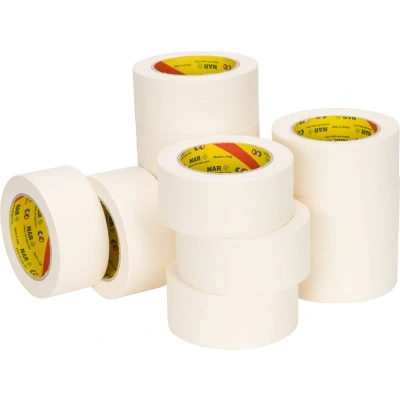 Afbeelding van Klika Pvc e (nar) wit 50 mm x 66 meter 6 stuks