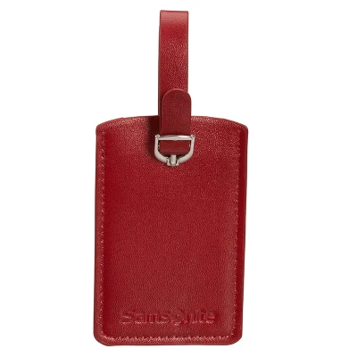 Afbeelding van Samsonite Travel Accessories Bagagelabel Set Van 2 Rood