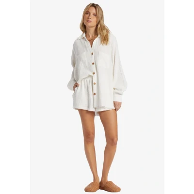 Afbeelding van Billabong Swell Manches Longues POUR Overhemdblouse, Dames, Maat: XL, White