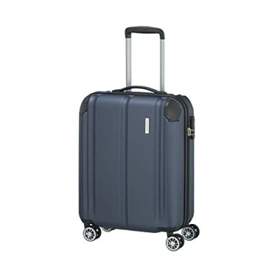 Afbeelding van Travelite City 4 Wiel Trolley 55 Cm Donkerblauw