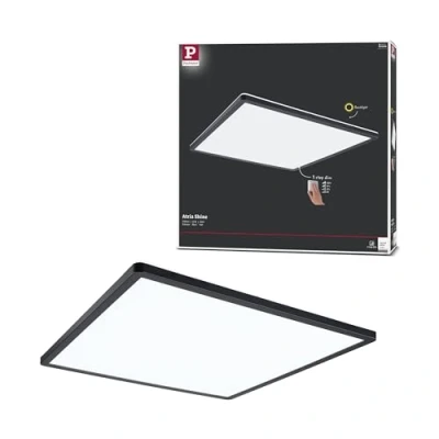 Afbeelding van Paulmann Atria Shine 71016 LED plafondlamp 22 W Neutraalwit Zwart